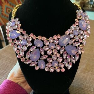 Lavender Statement Necklace